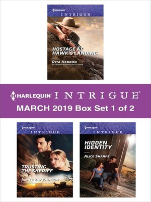 Harlequin Intrigue March 2019, Box Set 1 of 2 - ebook